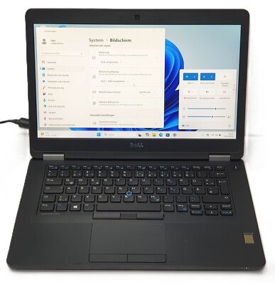 DELL Latitude E5470 i5-6440HQ 256GB SSD 8GB RAM Laptop USB3 HDMI Win.11 VGA 14''
