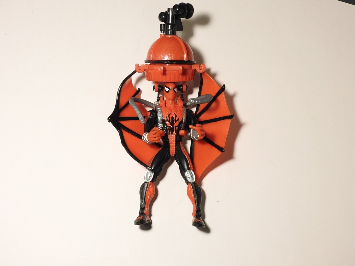 1997 Marvel Toy Biz Spider-man Sneak Attack Spider-Man with Web