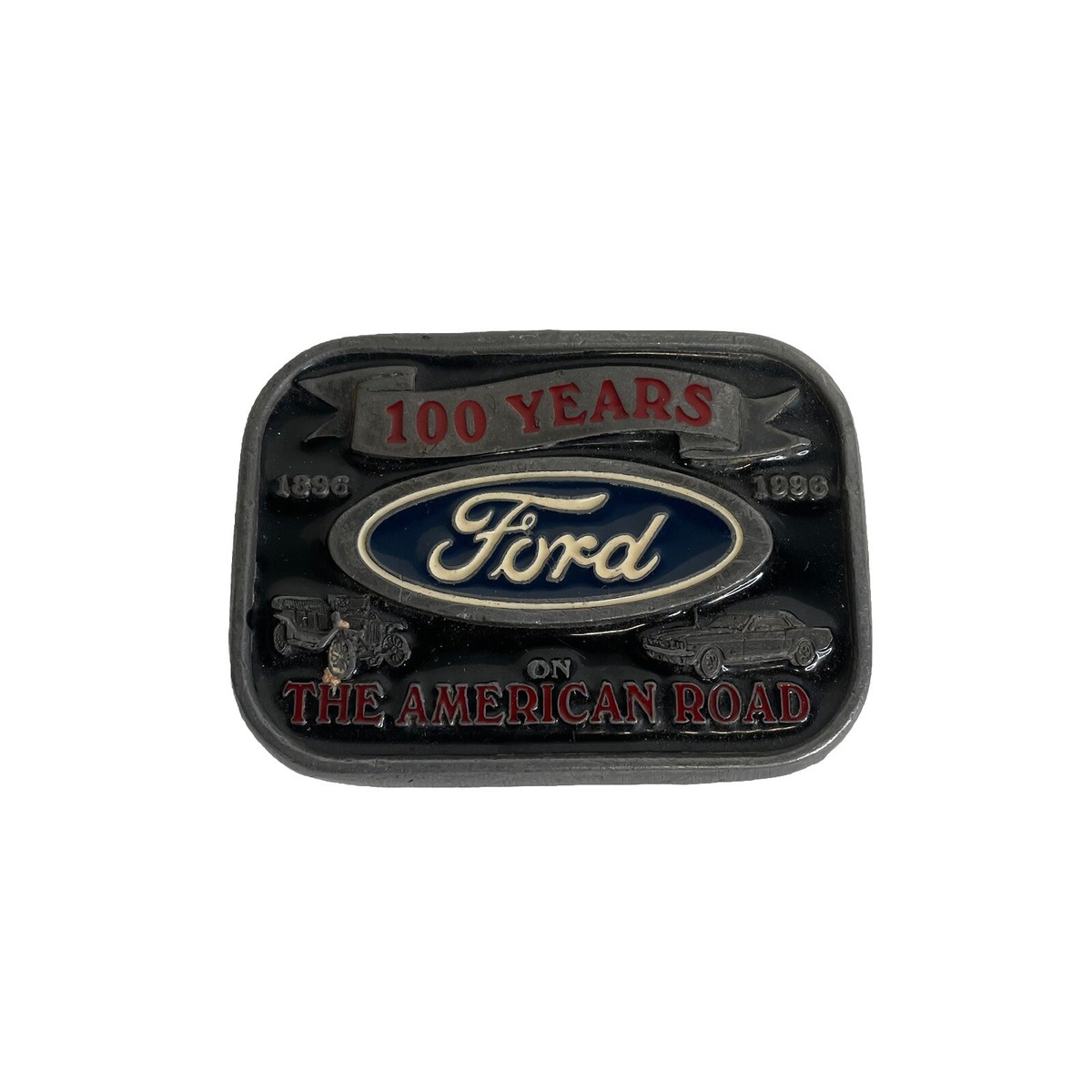Vintage Ford On The American Road Belt Buckle 100 Years  display picture 3