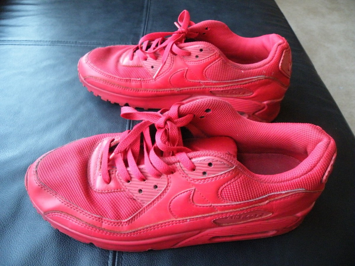 Size 10.5 - Nike Air Max 90 Triple Red for sale online | eBay display picture 3