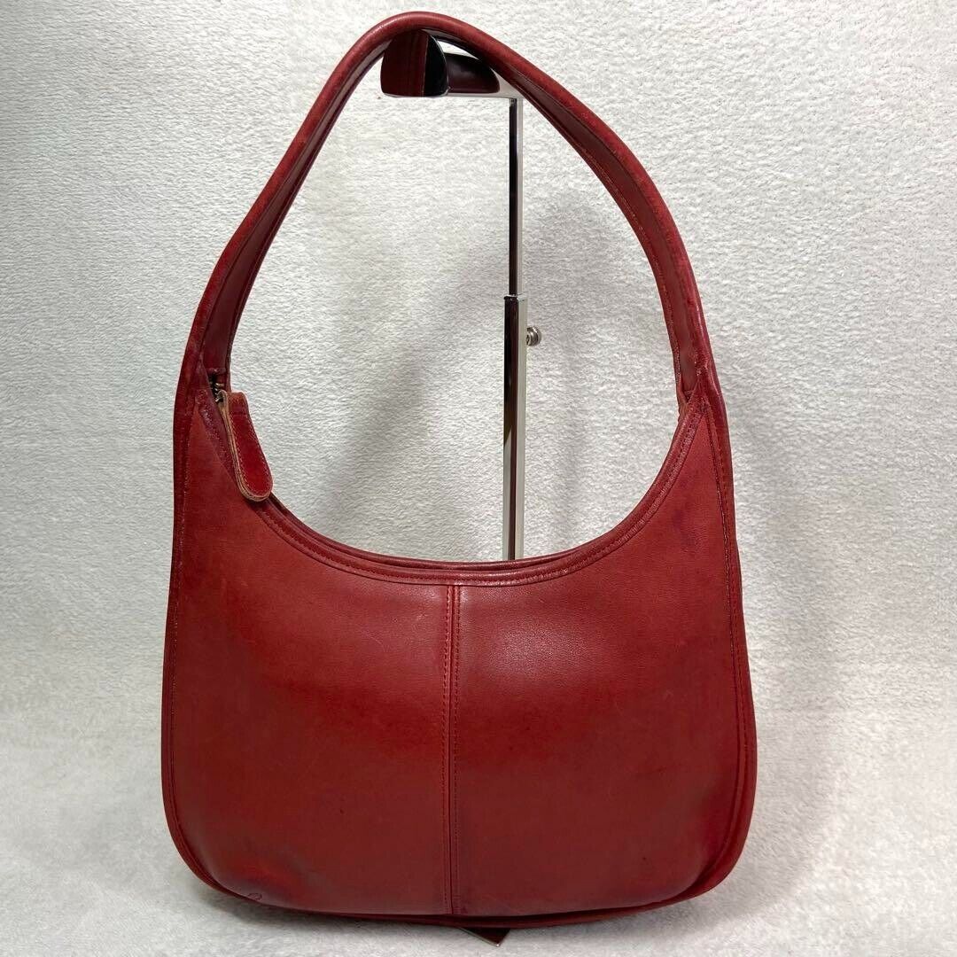 Vintage OLD Coach Ergo Zip Hobo Shoulder Bag Purse Red Vintage OLD Coach Ergo Zip Hobo Shoulder Bag Purse Red