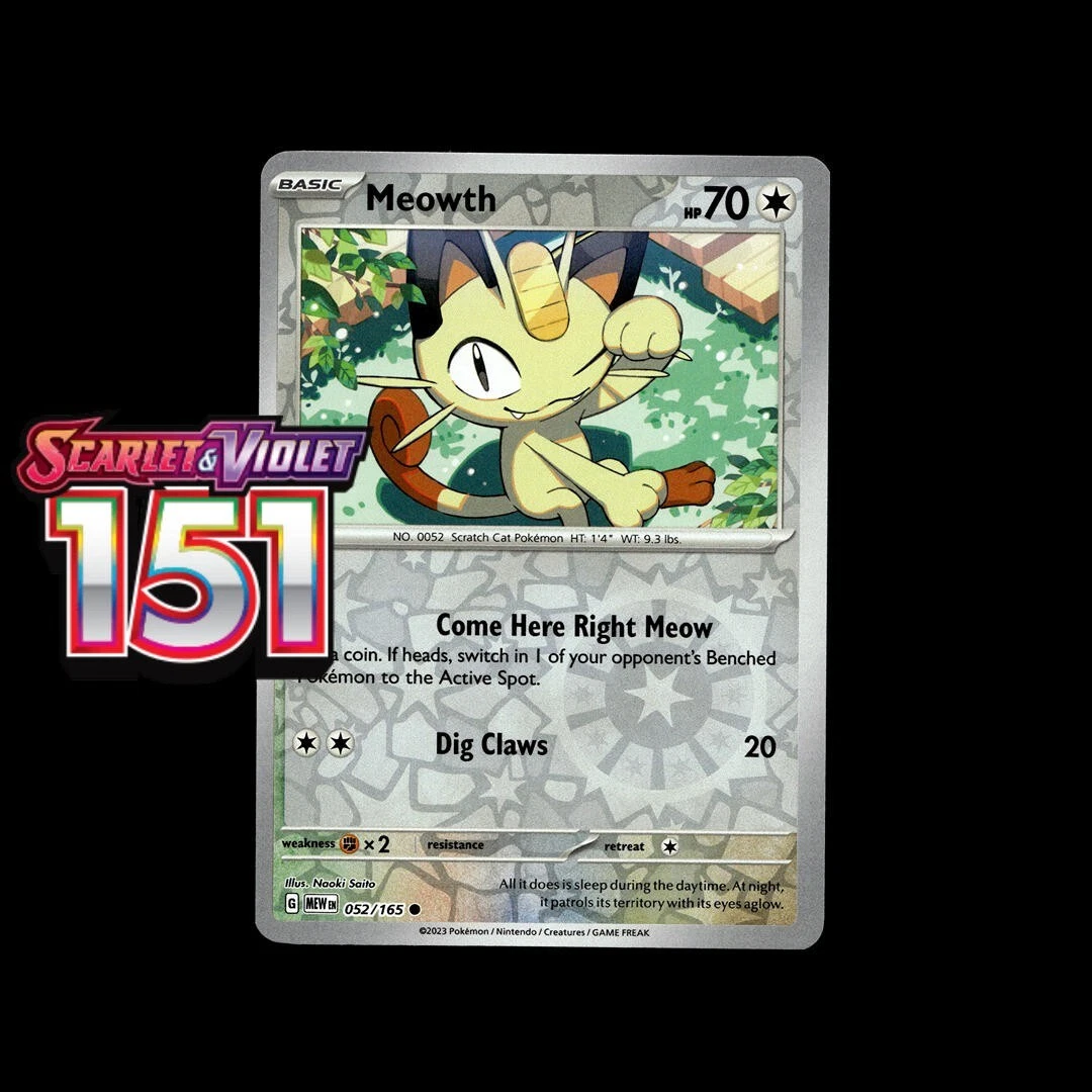 Meowth Pokmon TCG Cards for sale | eBay Meowth Pokmon TCG Cards for sale | eBay