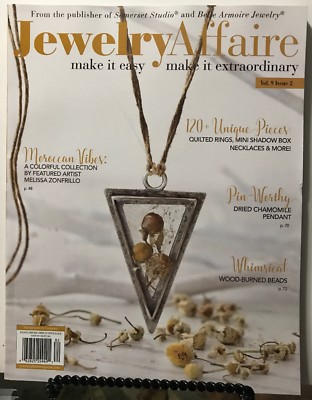 Jewelry Affaire Unique Pieces Moroccan Vibes Jul-Sep 2018 FREE SHIPPING JB