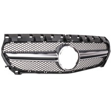 GT Panamericana Grill passend für Mercedes Sport W117 X117 13-16 silver schwarz GT Panamericana Grill passend für Mercedes Sport W117 X117 13-16 silver schwarz