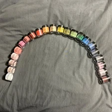 Morovan Acrylic Professional Nail Art Kit Set Of 22 Powder Bottles New