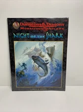 TSR Monstrous Arcana Night of the Shark 9550 AD&D New Sealed NOS