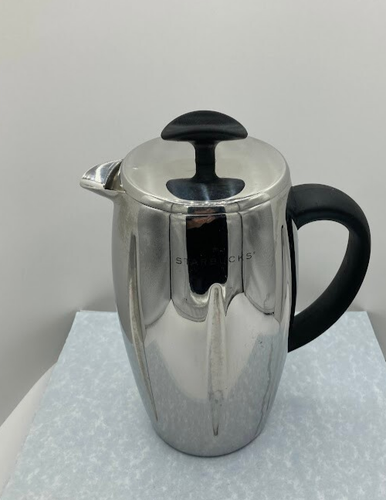 Starbucks Barista French Press Kaffeemaschine Edelstahl isoliert 32 oz 2003 - Bild 13 von 15