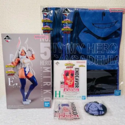 My hero academia figure MIRKO Ichiban kuji The Top 5 E BANDAI