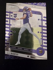 2024 Panini Absolute Rookies Purple - J.J. McCarthy #110 (RC)