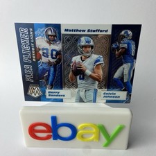 2020 Mosaic Football Flea Flicker No.FF7 Detroit Lions Matthew Stafford Sanders