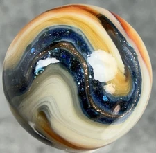 Jabo Joker 2 With Gold Chains In Blue Sapphire Aventurine 1 Of A Kind