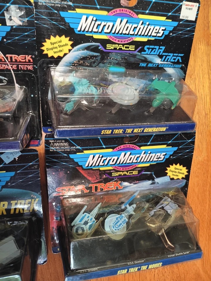 RARE LOT OF Micro Machines STAR TREK-ORIGINAL-NEXT GENERATION-DEEP SPACE - Image 4 of 4