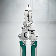 Multifunktions-Abisolierzange Faltbar Abisolierwerkzeug Spannungspr&uuml;fer
