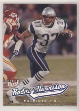 2005 Fleer Ultra Rodney Harrison #105 0e4k