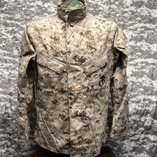 USMC Marine Corps Desert Digital MARPAT Shirt Medium Regular Marine NEW K-77