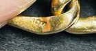 18K Solid Gold Figaro Bracelet 29.487 Grams 9" Hallmarked 6.7mm Hidden Clasp — photo 9