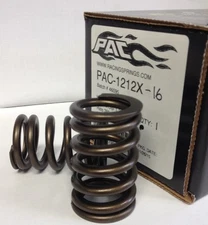 PAC Valve Spring Set PAC-1212X-16; Single 125 lbs @ 1.750 in. 1.355 in. OD