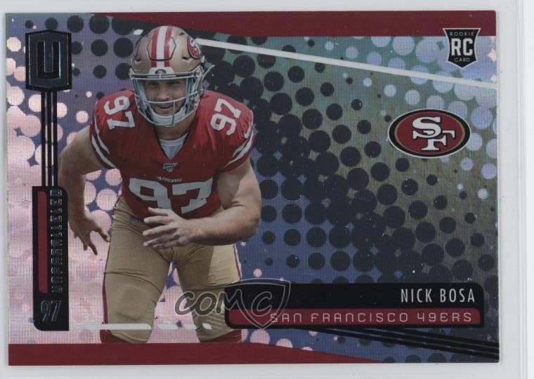 2019 Panini Unparalleled Rookie Nick Bosa #202 Rookie RC 0y5c