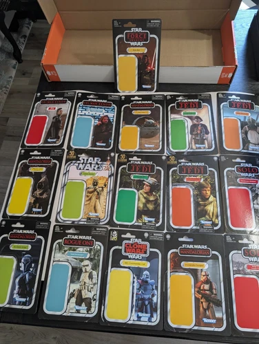 STAR WARS The Vintage Collection Card back Lot Of 16 (C)