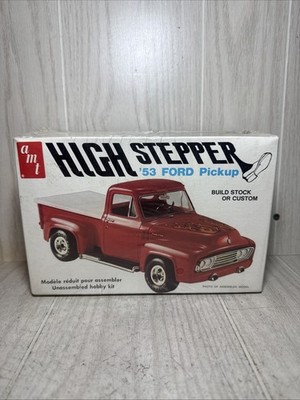 AMT 1:25 Scale 1953 Ford Pickup High Stepper Stock or Custom Sealed Boxed Model