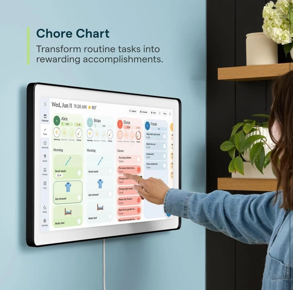 Skylight - Calendar Max: 27 inch Touchscreen Smart Calendar and Family Organi... - Image 2 of 4