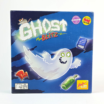 Ghost Blitz Board Game Fast Reaction Quick Thinking, 2-8 Players Age 8+ 