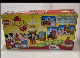 disney lego duplo 10597  mickey & minnie mouse birthday parade party train & box