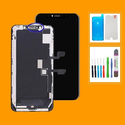 Display für iPhone XS MAX FHD 3D LCD + Schutzglass + TOOL Neu