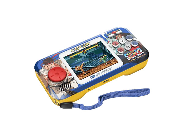 Consola retro portátil - My Arcade Pocket Player Pro Street Fighter II + Travel