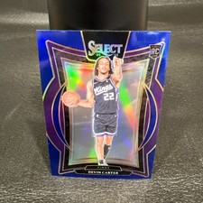 2024-25 Panini Select - Concourse Devin Carter #92 Blue Prizm (RC)