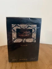 Rasasi Hawas Black Eau de Parfum 100ml | Warm Spicy Amber Men’s Cologne