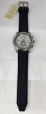 Michael Kors MK 8596 Men's Grayson Black Silicone Chronograph Watch MK-8596