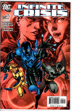 INFINTI CRISIS #5 (2006): KEY- 1st Blue Beetle: Jim Lee: NM