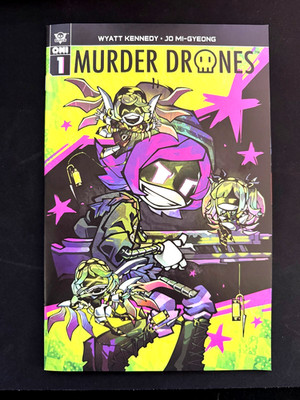 Murder Drones #1 Cover C Krooked Glasses Variant - Oni Press 2026