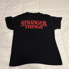 Netflix Stranger Things Graphic Black T-Shirt M (38/40) Original