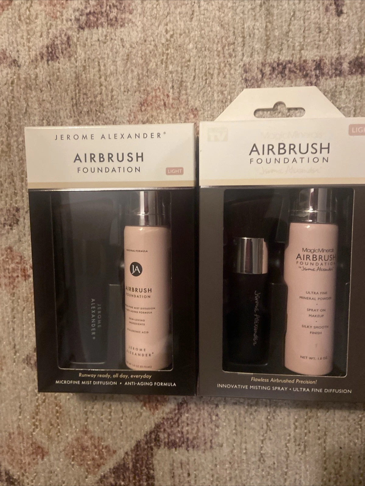Jerome Alexander MagicMinerals AirBrush Foundation Kit - Light (2 Pk)