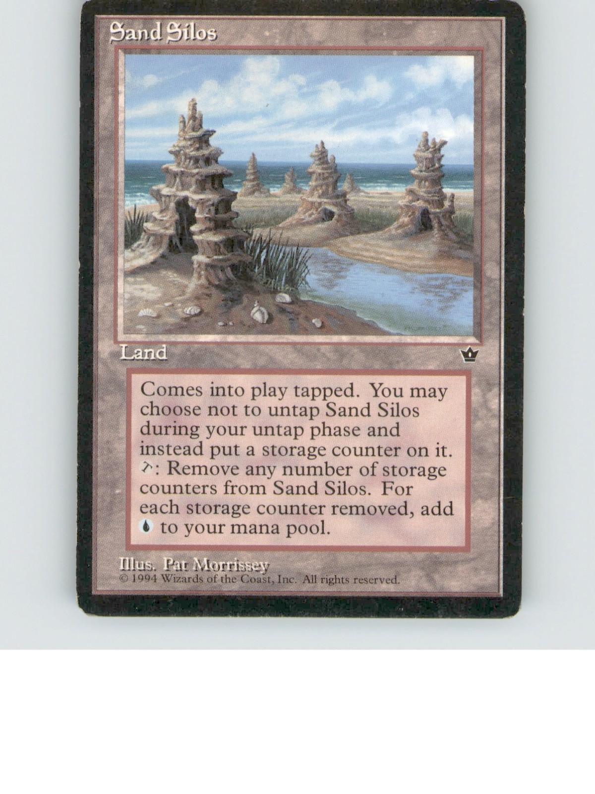 Sand Silos Rare Fallen Empires Lightly played b1-240 MTG