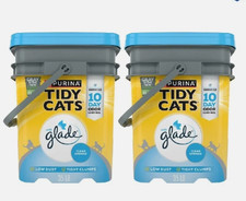 Purina Tidy Cats With Glade Clear Springs Scented, Odor Control, Clumping 2 PACK