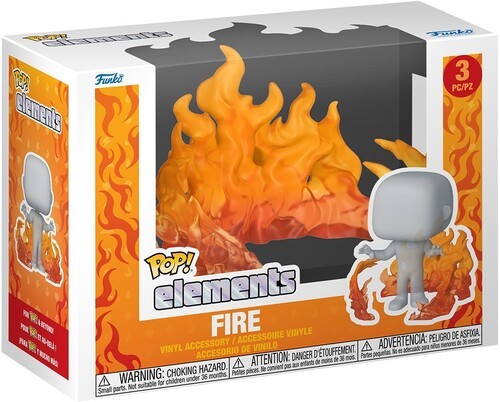 Funko POP! Elements: Fire [Used Very Good Toy] Vinyl Figure, Collectible