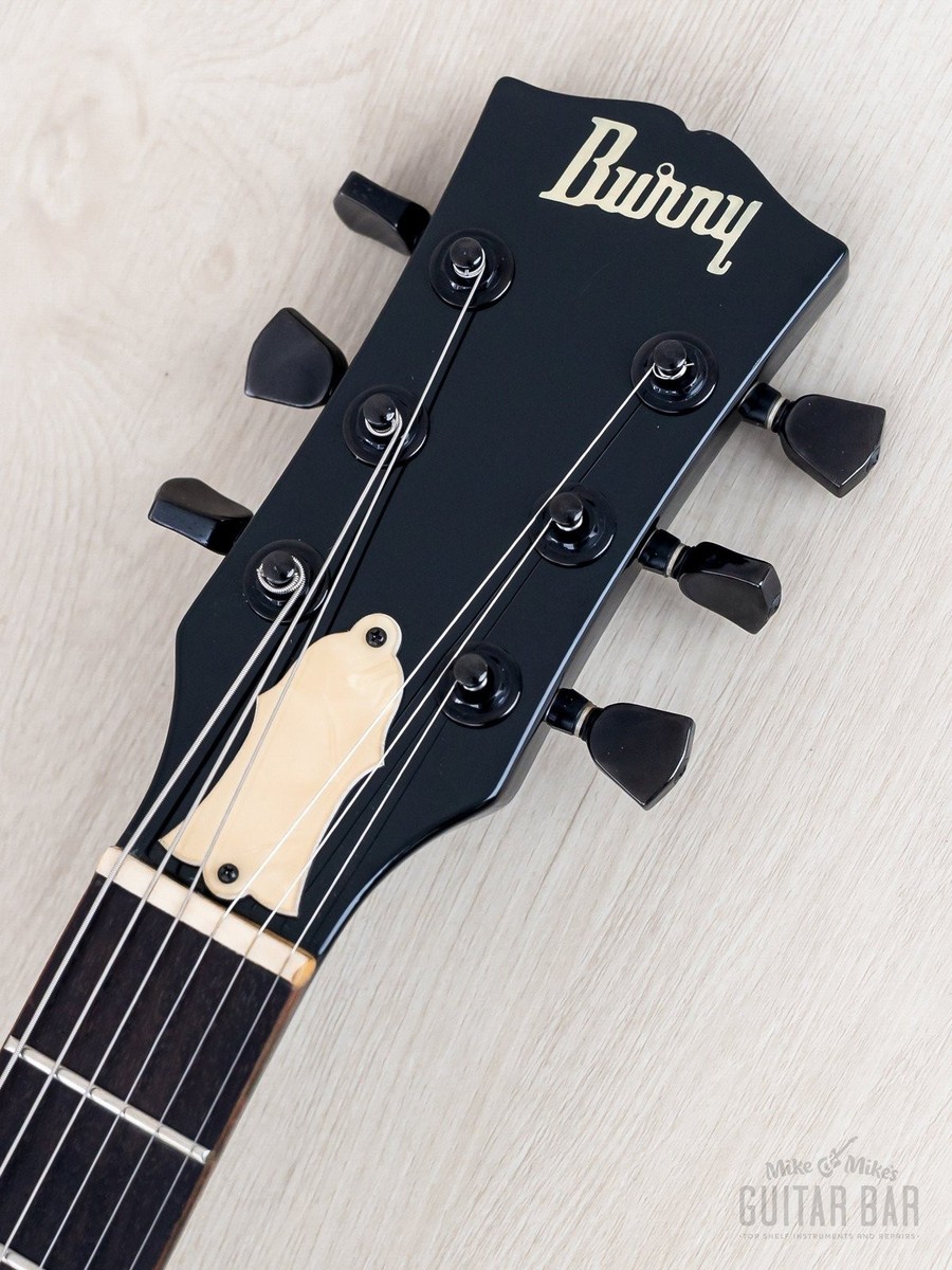 1990s Burny Joe Perry Signature LG-75JP Black Burst w/ VH-1
