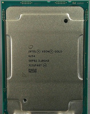 INTEL SRF92 INTEL XEON GOLD 6254 18-CORE CPU ***Used Good***