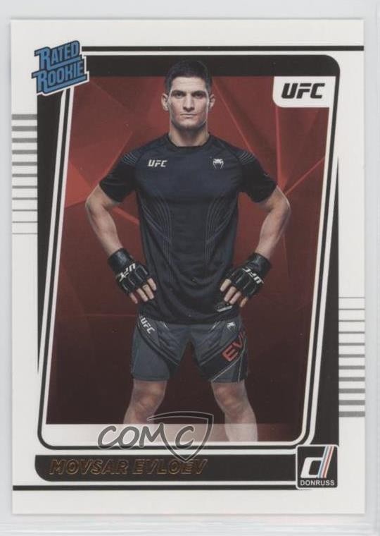 2022 Donruss UFC Rated Rookie Movsar Evloev #218 Rookie RC 0nr3