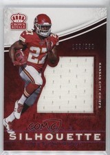 2017 Panini Preferred Jumbo Rookie Silhouette Jerseys Pink /250 Kareem Hunt 0m0