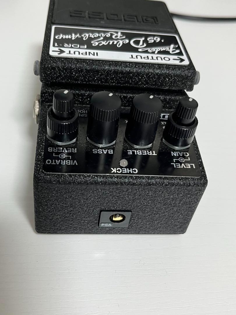 Boss FDR-1 Fender '65 Deluxe Reverb-Amp Guitar Pedal Used