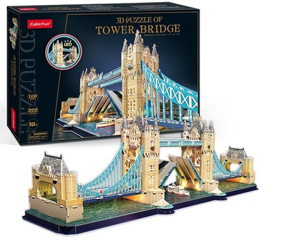 6944588205317 Cubic Fun Puzzle 3D - Tower Bridge led Cubic Fun