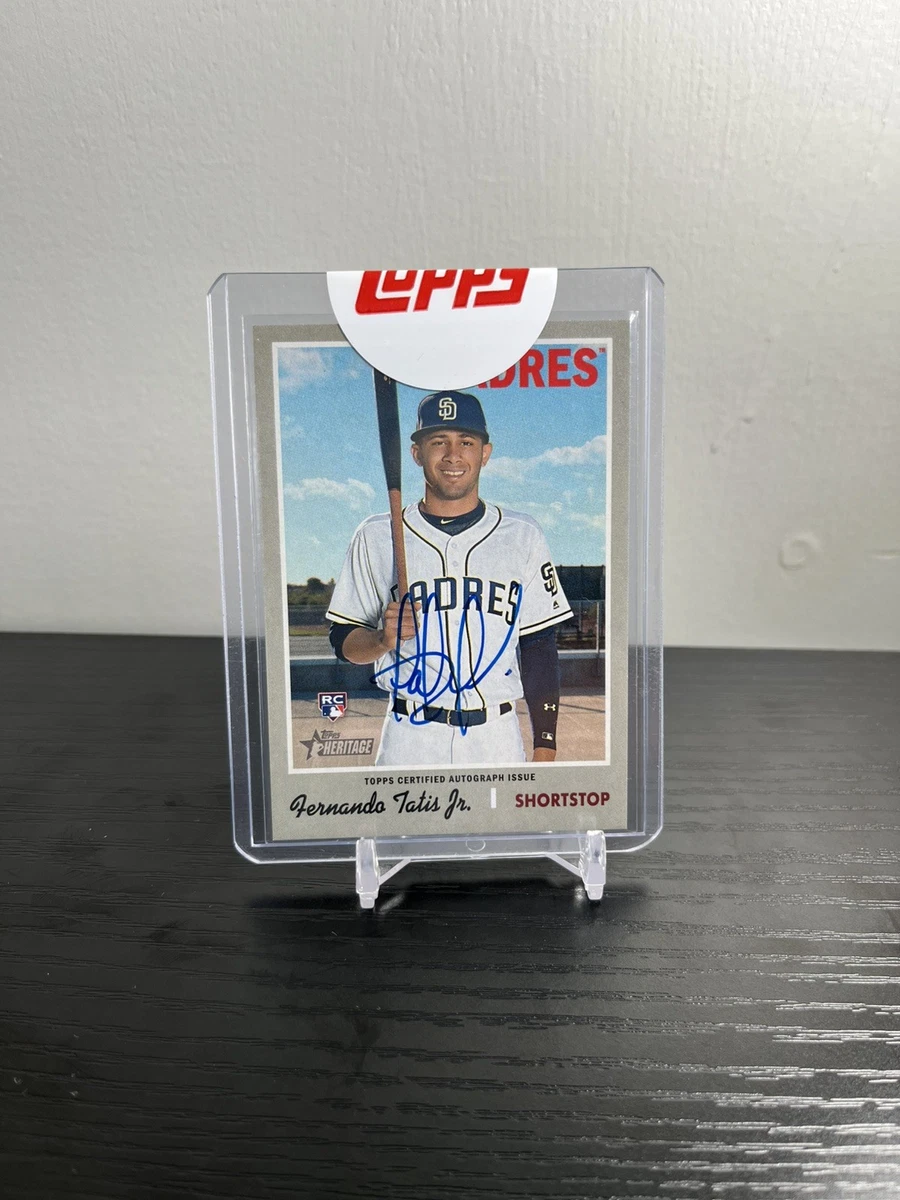 Topps Fernando Tatis Jr. Baseball 2019 Season Sports Trading Cards