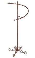 SSWBasics Sleek Cobblestone Spiral Clothing Rack - 63"H
