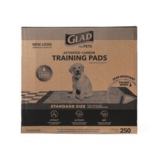 Glad for Pets Black Charcoal Puppy Pads, All-in-One Puppy Potty Training P...