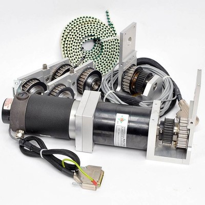 Rockwell S663-1A+2000LD+MP080 with Tecnoingranaggi 12:1 Gearbox and Belt Drive