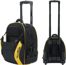 Rolling Tool Bag with Wheels,Large Heavy Duty Rolling Tool Bag for Men with 35 P